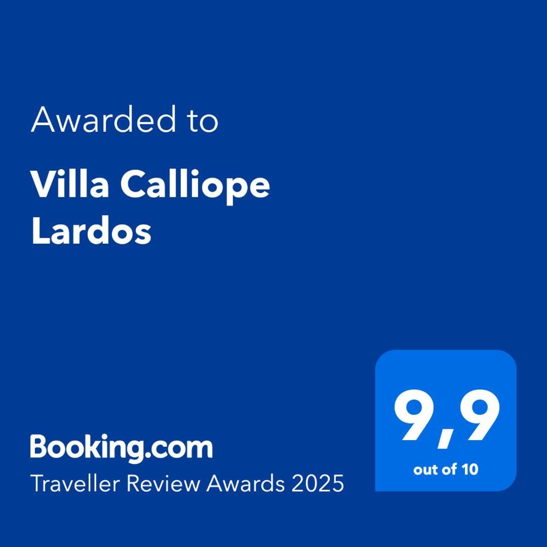 Villa Calliope Lardos Ngoại thất bức ảnh